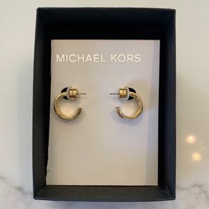 New Michael Kors small hoop earrings